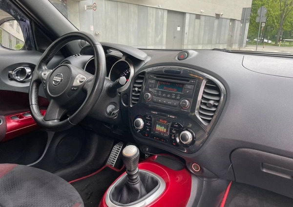 Nissan Juke cena 34999 przebieg: 168400, rok produkcji 2010 z Warszawa małe 211